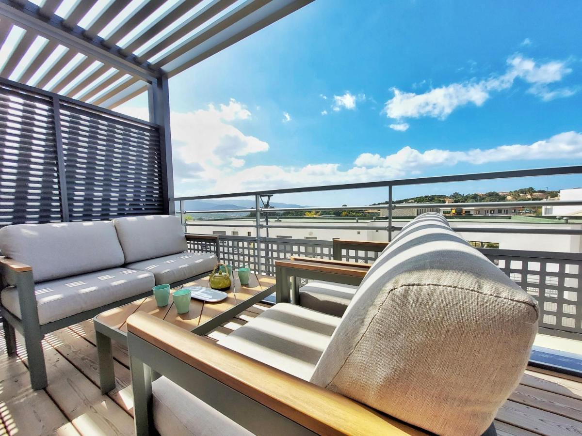 Appartement Catalina - Double Terrasse - Wifi - Clim - Porticcio Porticcio  Luaran gambar